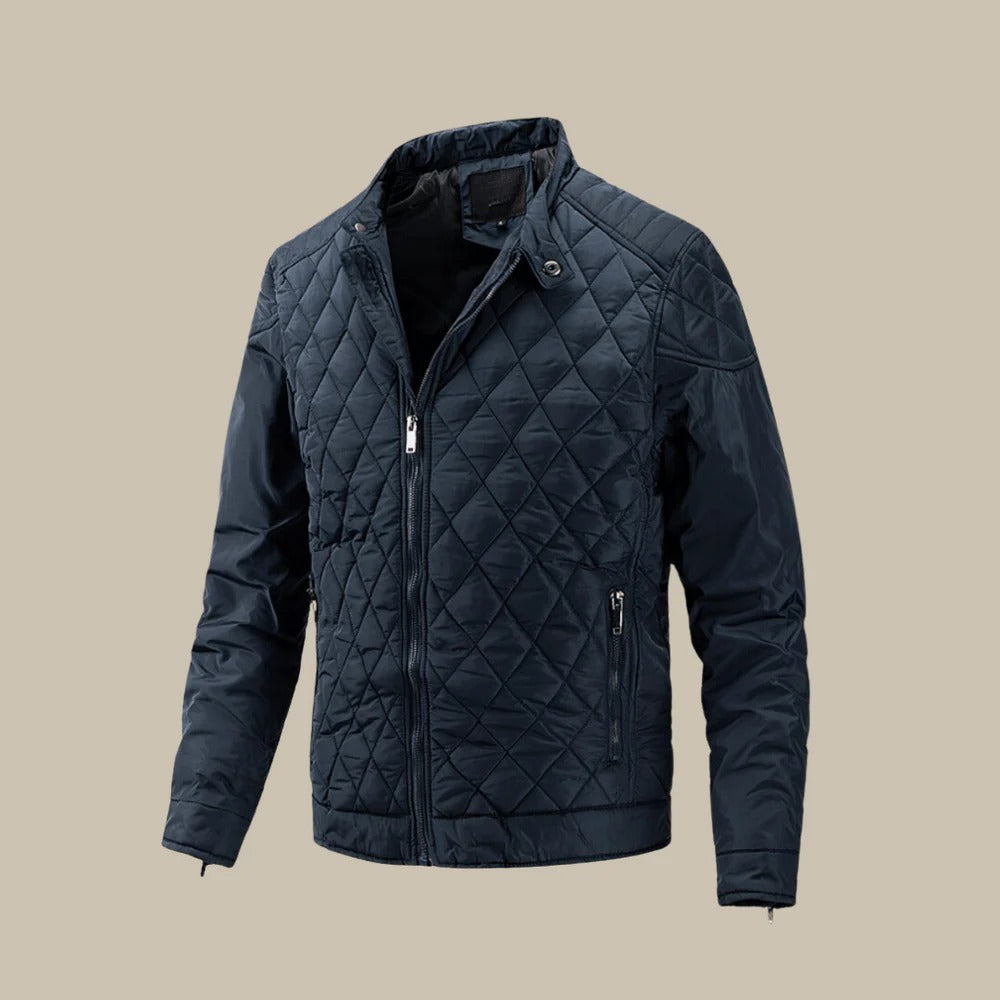 Herren Gequiltete Jacke – Hochwertiges Polyester, Modernes Design 2