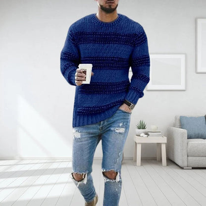 Herren Grobstrickpullover LANDYN – Norwegisches Design, Winterwarm 3