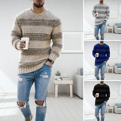 Herren Grobstrickpullover LANDYN – Norwegisches Design, Winterwarm 5