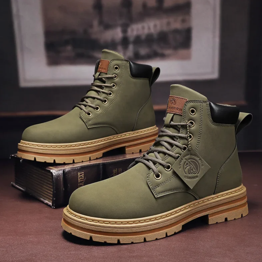 Herren Komfort Veterboots – Hochwertiges Leder, Antislip 3