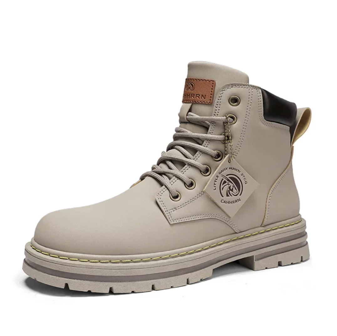 Herren Komfort Veterboots – Hochwertiges Leder, Antislip 4