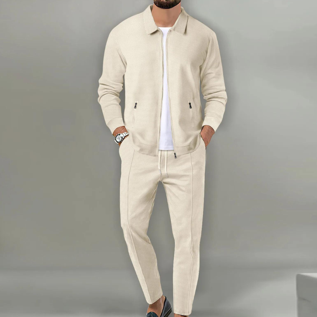 Herren Komplettset – Klassische Cardigan Kombination, Zeitlos 0