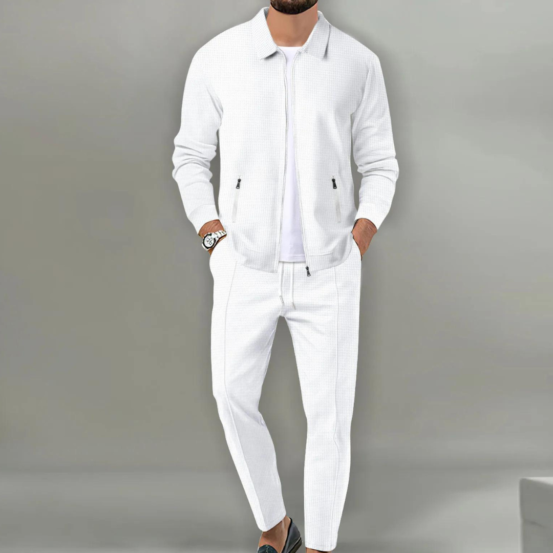 Herren Komplettset – Klassische Cardigan Kombination, Zeitlos 1