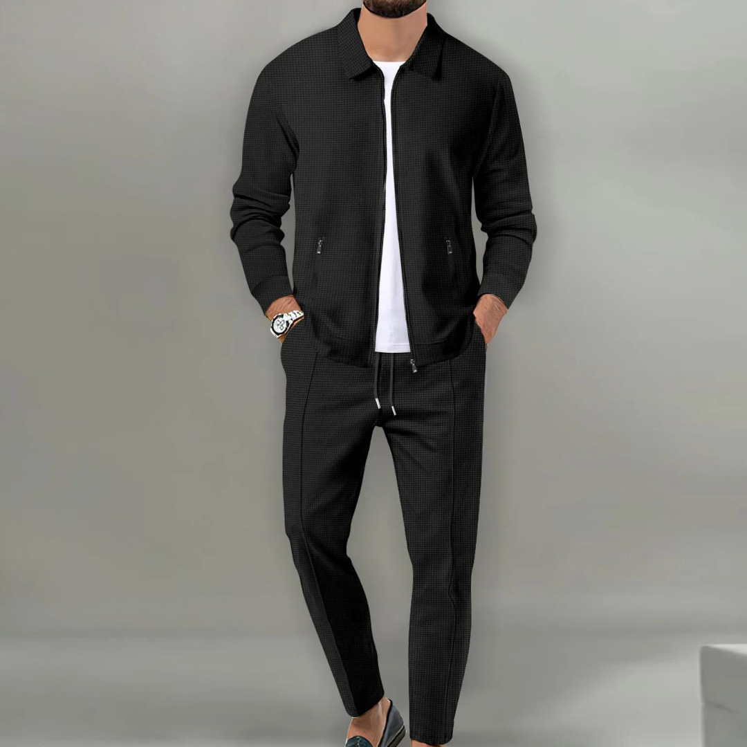 Herren Komplettset – Klassische Cardigan Kombination, Zeitlos 2