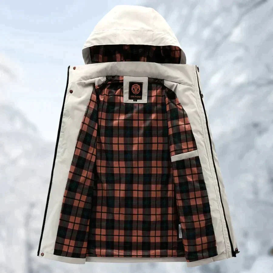 Herren Winterjacke – Wetterfestes Design mit Isolierender Füllung, Modern 4