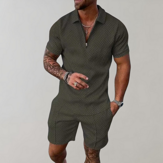 Hugo | Luftiges Herren Sommeroutfit mit Poloshirt und Shorts 1