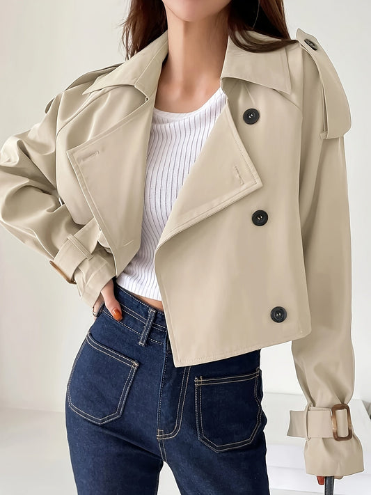 Isabella Damen Trenchcoat - Elegantes Design, Leicht und Vielseitig 0
