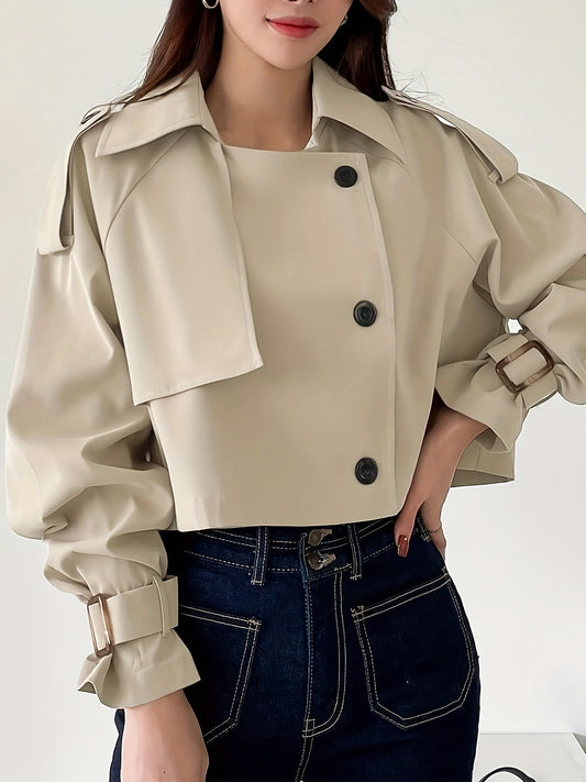Isabella Damen Trenchcoat - Elegantes Design, Leicht und Vielseitig 1