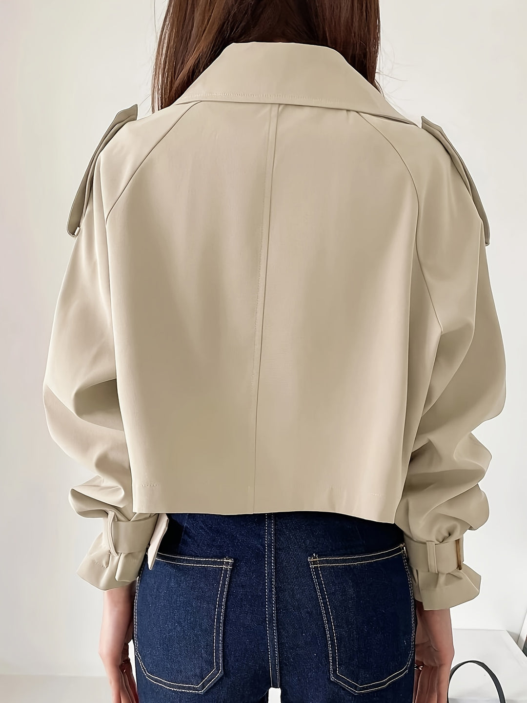 Isabella Damen Trenchcoat - Elegantes Design, Leicht und Vielseitig 2