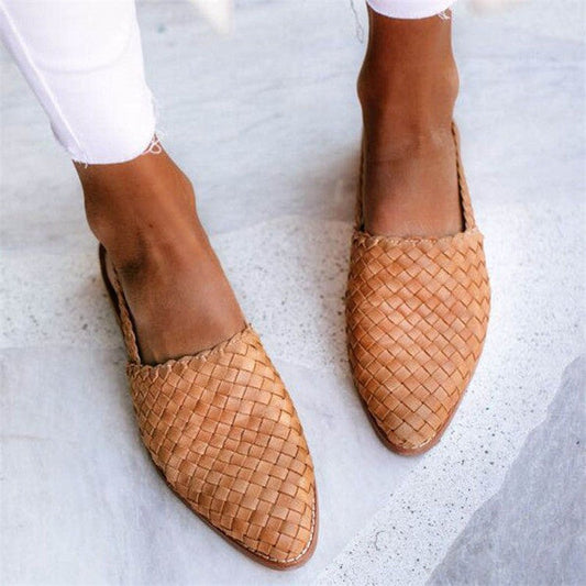 Jenica Slingback Ballerinas Damen – Geflochtenes Design, Bequem und Elegant 1