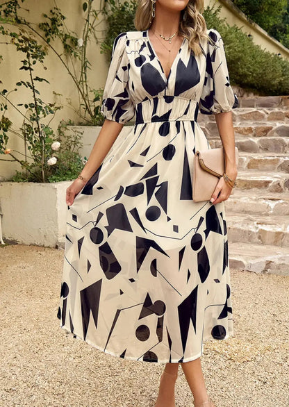 Julie | Luxus Maxi-Jurk Mit Blumenmuster Für Elegante Anlässe 5