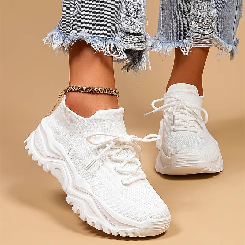 Kandace Chunky Sneakers Damen – Orthopädisches Design, Atmungsaktiv, Vielseitig 1