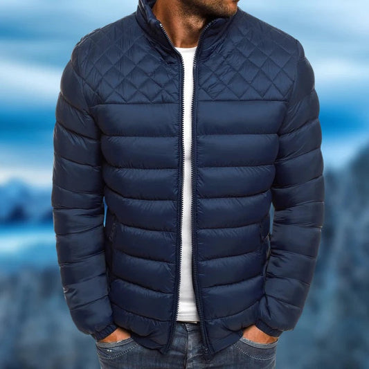 Keith - Herren Wind- und Wasserfeste Gewatteerte Jacke – Stilvolles Design, Hoher Komfort 0