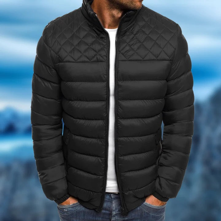 Keith - Herren Wind- und Wasserfeste Gewatteerte Jacke – Stilvolles Design, Hoher Komfort 2