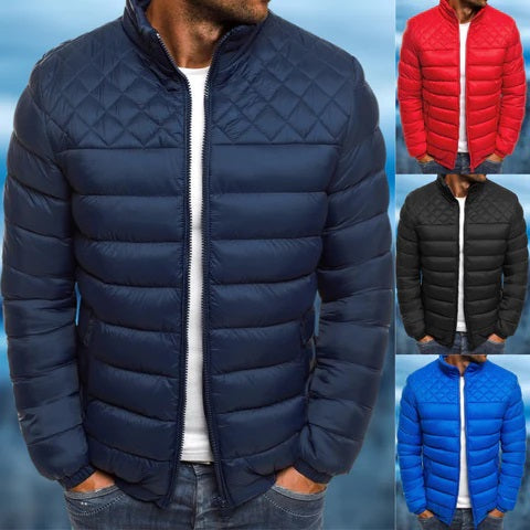 Keith - Herren Wind- und Wasserfeste Gewatteerte Jacke – Stilvolles Design, Hoher Komfort 5