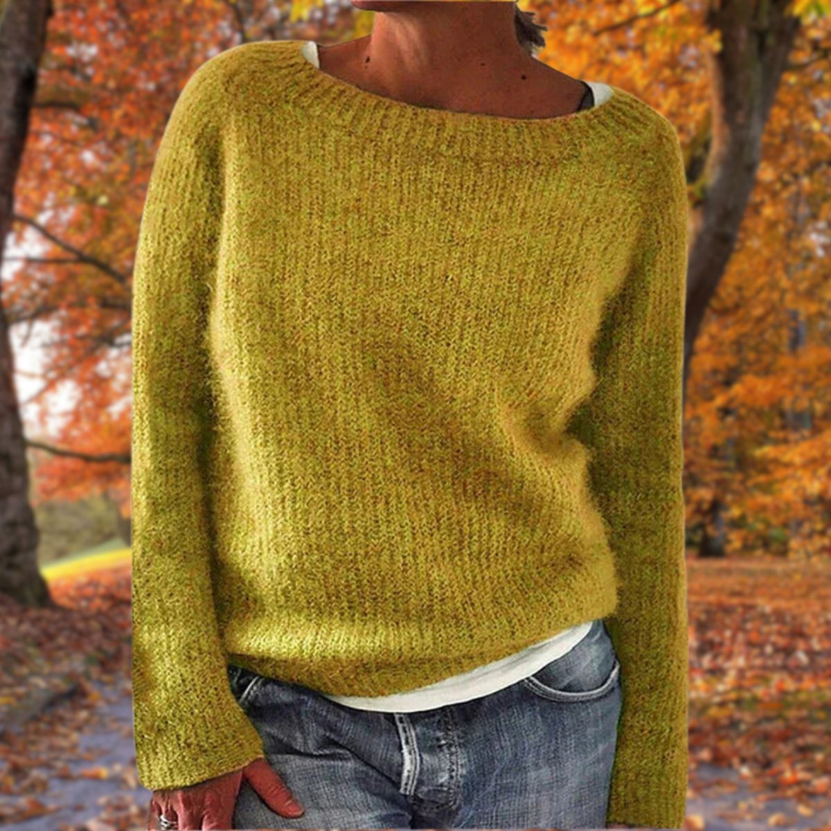 Klassischer Damenpullover – 100% Merinowolle, Warm und Vielseitig 0
