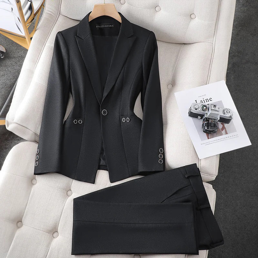 Mara | Elegantes Blazer Und Hose Set Damen-1