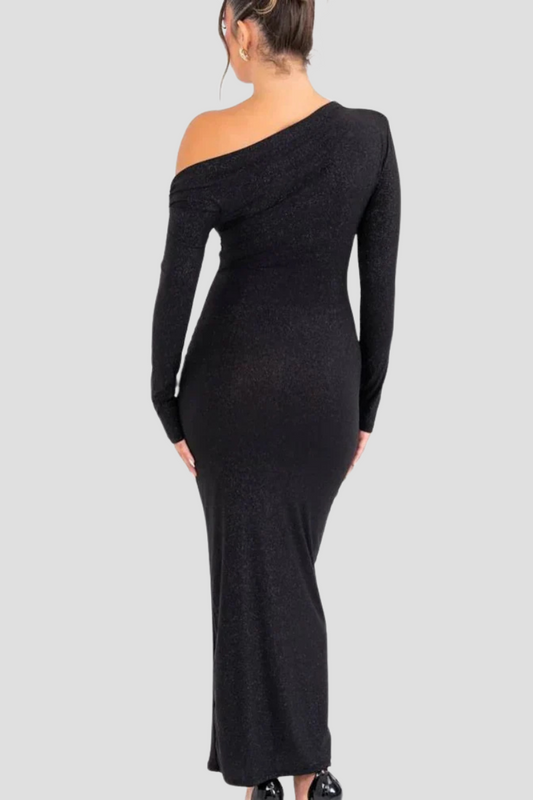 LIEKE | Maxi Kleid Festlich Mit Glitzer Für Hochzeitsgast Und Besondere Anlässe 2