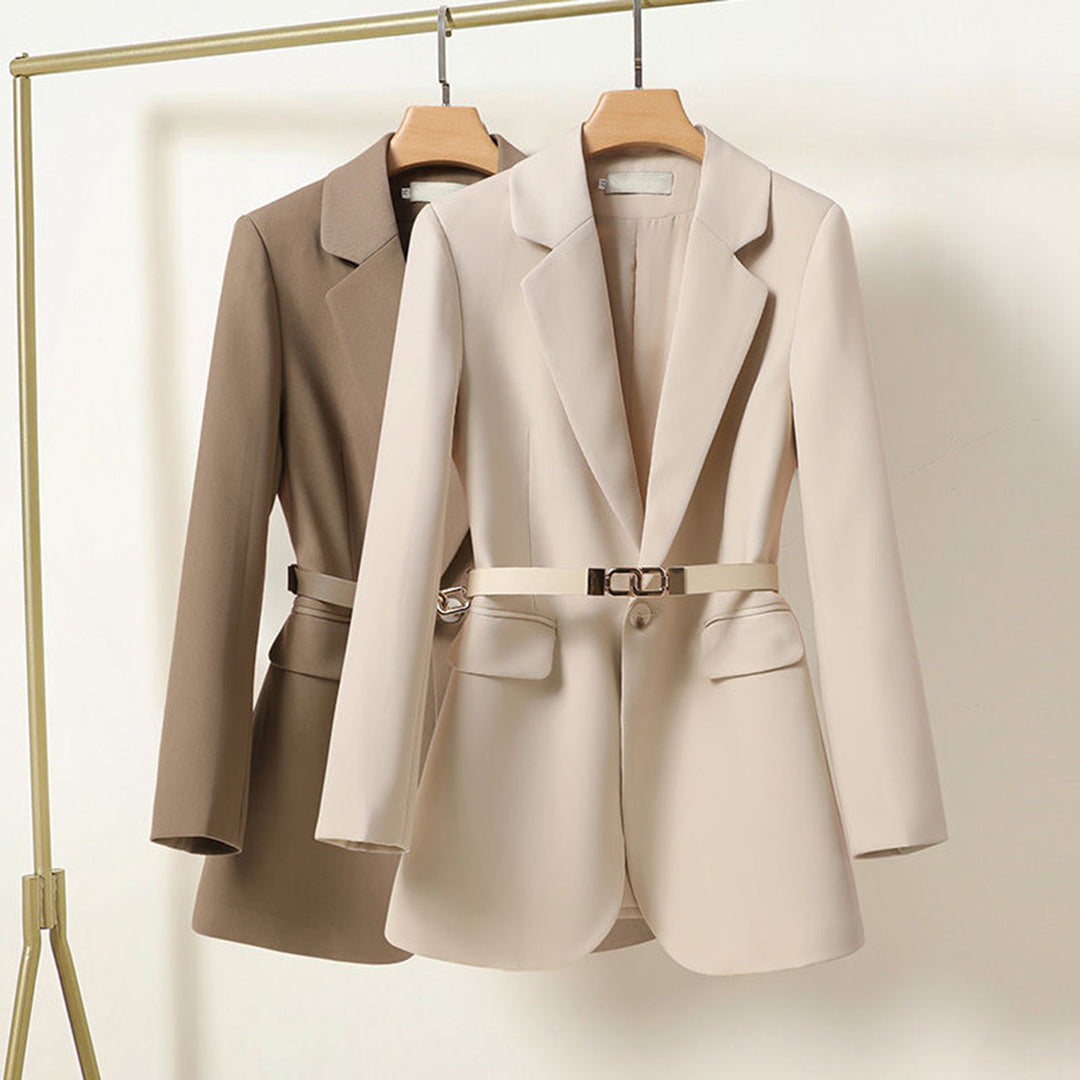 Lena | Eleganter Blazer Damen Mit Gürtel-2