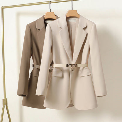 Lena | Eleganter Blazer Damen Mit Gürtel-2