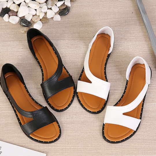 Lara Damen Sandalen – Hochwertiges Leder, Bequem für den Sommer 0