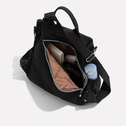 Leichter Rucksack aus Wasserabweisendem Nylon für Damen und Herren – Ideal als Schulrucksack und für Reisen, Kompakt mit Verstellbaren Gurten 1
