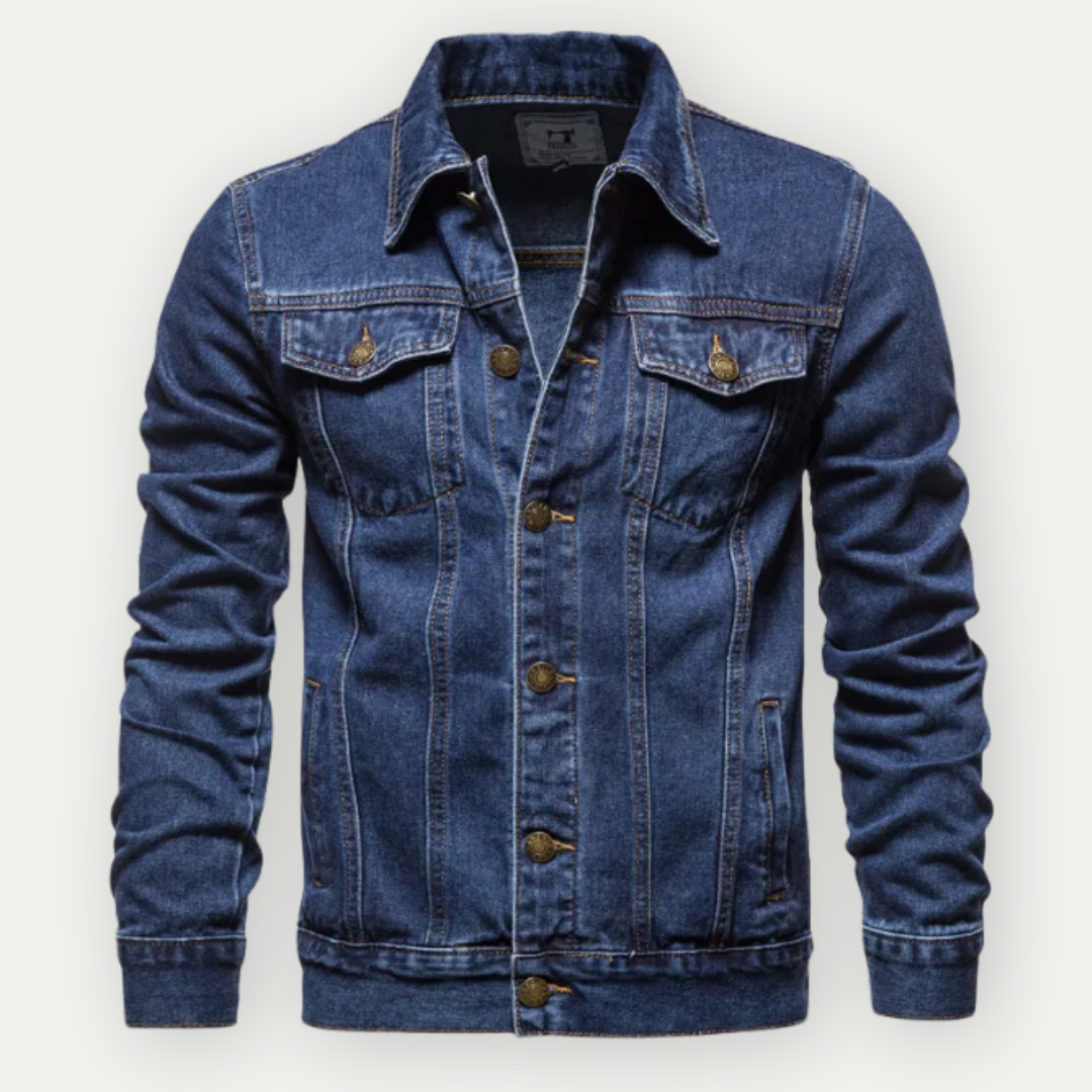 Lena | Denimjacke Für Herren – Zeitloser Truckerlook Mit Brusttaschen 2