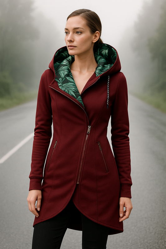Lentejas | Wasserfeste Damen-Hoodie mit floralem Design 1