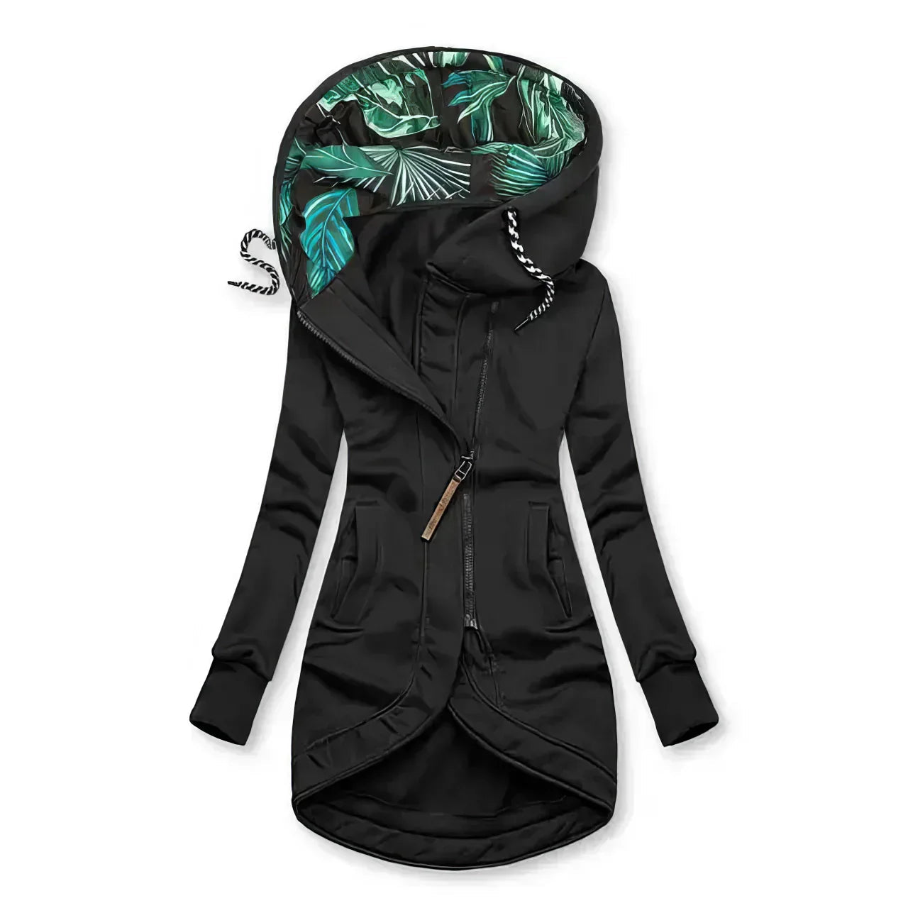 Lentejas | Wasserfeste Damen-Hoodie mit floralem Design 3