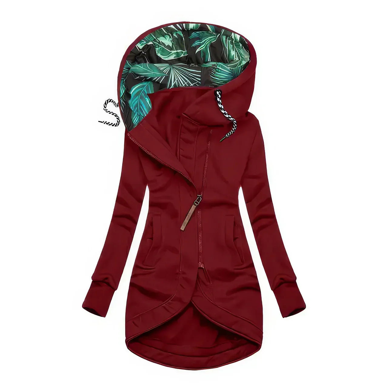 Lentejas | Wasserfeste Damen-Hoodie mit floralem Design 4