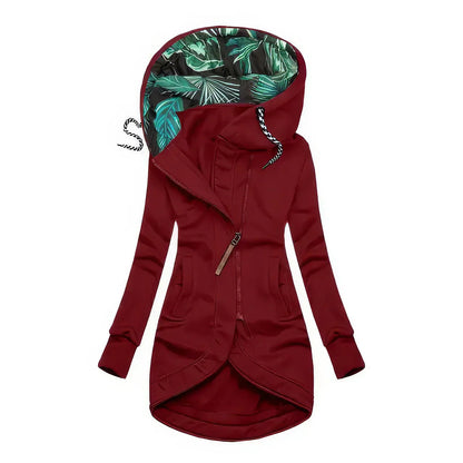 Lentejas | Wasserfeste Damen-Hoodie mit floralem Design 4