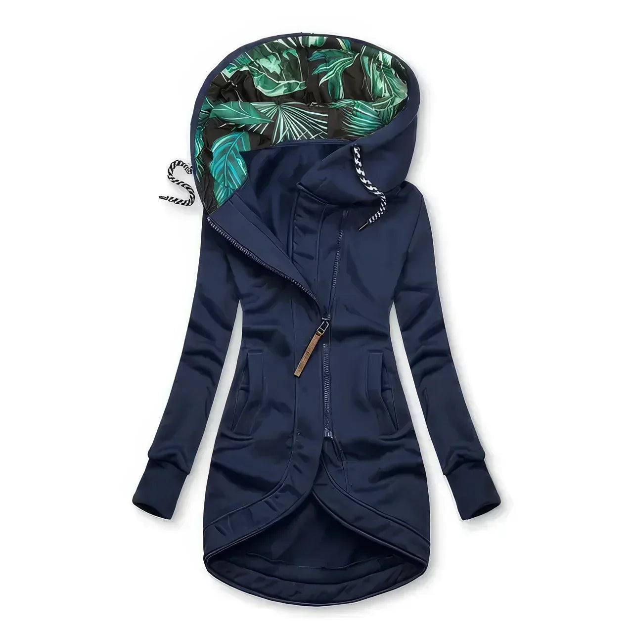 Lentejas | Wasserfeste Damen-Hoodie mit floralem Design 6