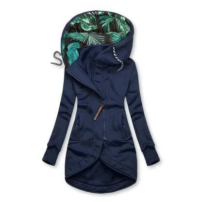 Lentejas | Wasserfeste Damen-Hoodie mit floralem Design 6