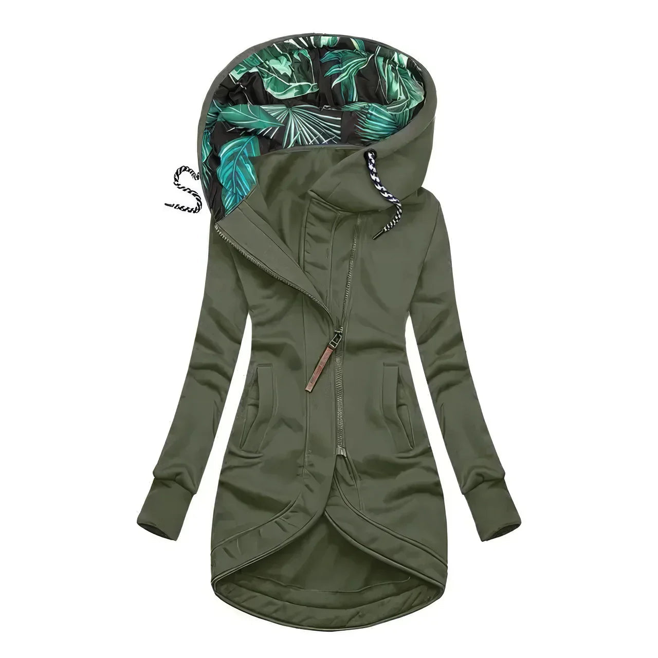 Lentejas | Wasserfeste Damen-Hoodie mit floralem Design 7