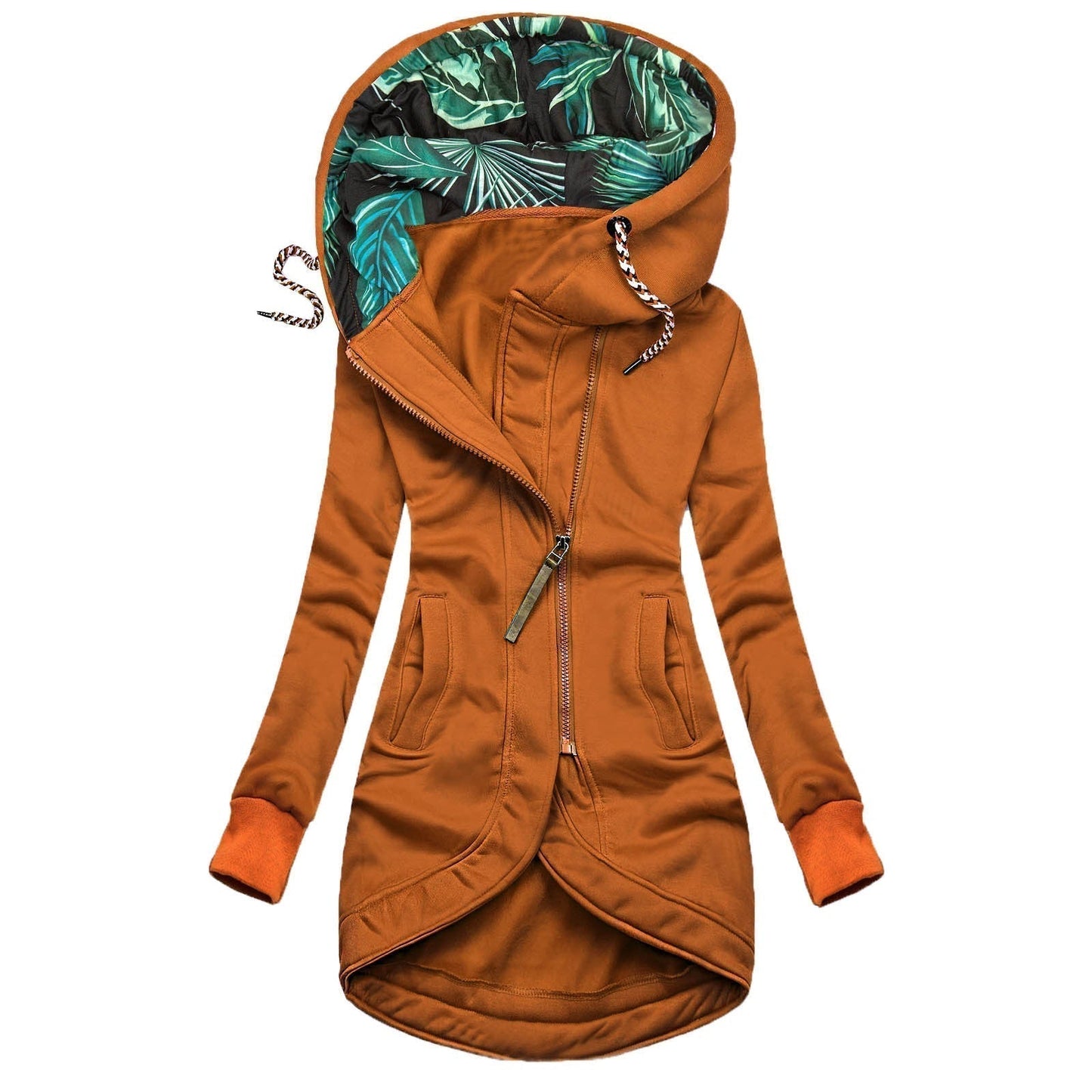 Lentejas | Wasserfeste Damen-Hoodie mit floralem Design 8