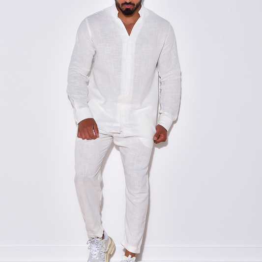 Leon | Herren Casual Sommeranzug - Eleganter Anzug für Formelle und Informelle Anlässe 0