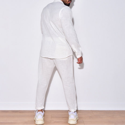Leon | Herren Casual Sommeranzug - Eleganter Anzug für Formelle und Informelle Anlässe 1