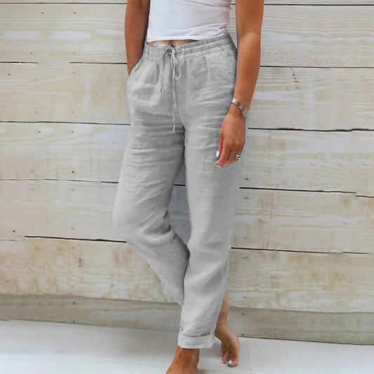 Linna Damen Sommerhose – Hochwertiges Leinen, Elegantes Design 1