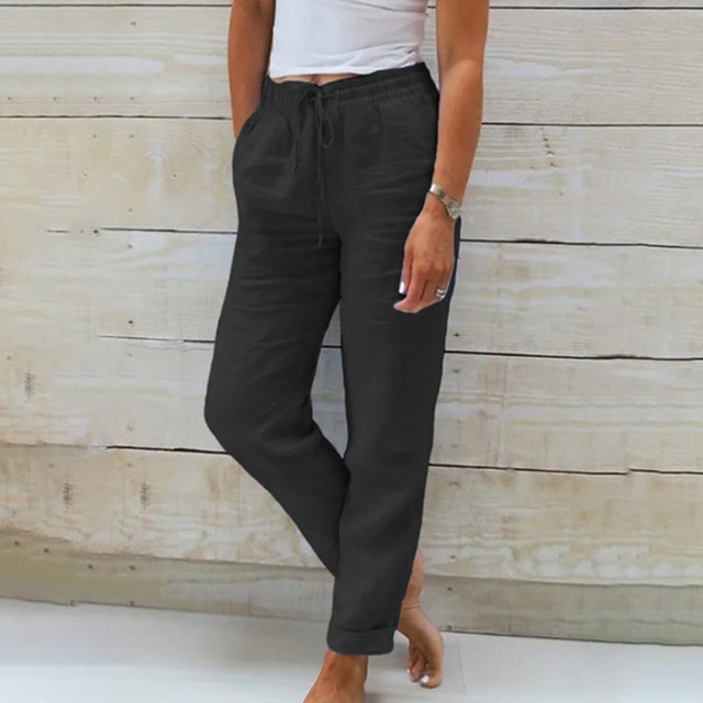 Linna Damen Sommerhose – Hochwertiges Leinen, Elegantes Design 2