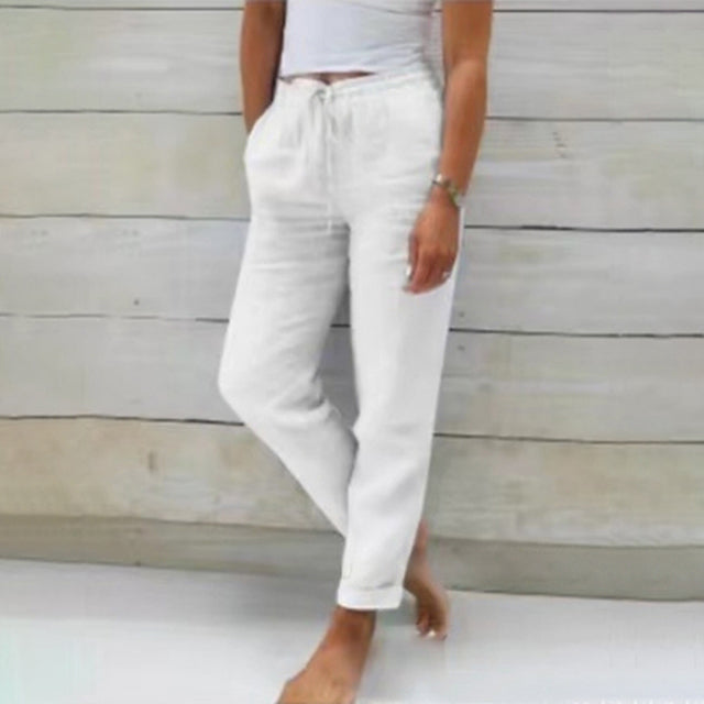 Linna Damen Sommerhose – Hochwertiges Leinen, Elegantes Design 4