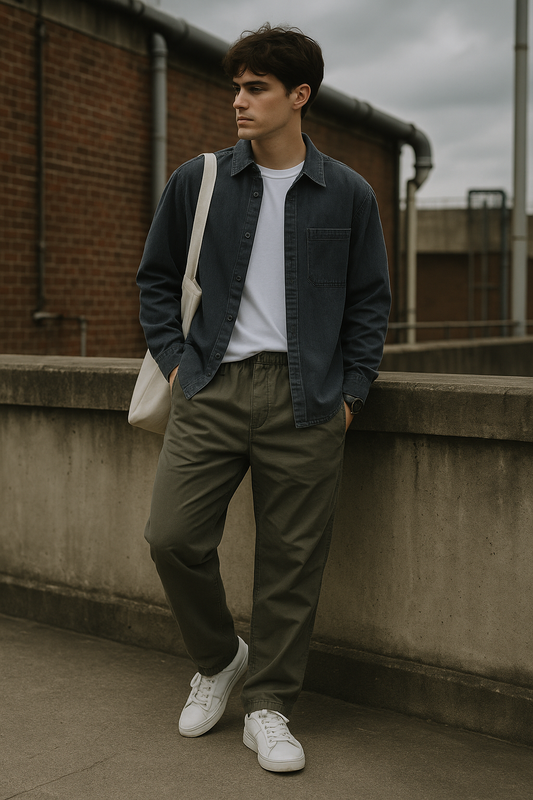 Louie | Luftige Herrenhose Mit Entspannter Passform, Ideal Für Freizeit Und Sommer 0