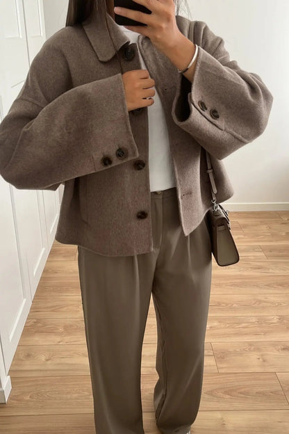 Lucy | Langer Damenmantel Mit Oversized Passform Für Elegante Winterlooks 4