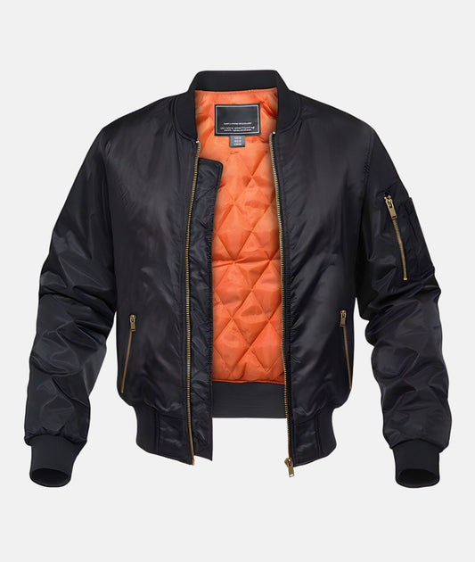 Luxe | Bomberjacke Damen Piloot – Stilvolle Militärpilotenjacke für Eleganz und Komfort 0