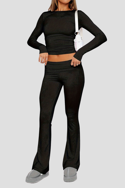 Variant image for Mila | Trendiges Soft-Set Für Kalte Tage Mit Hoher Taille Und Bequemer Passform-11