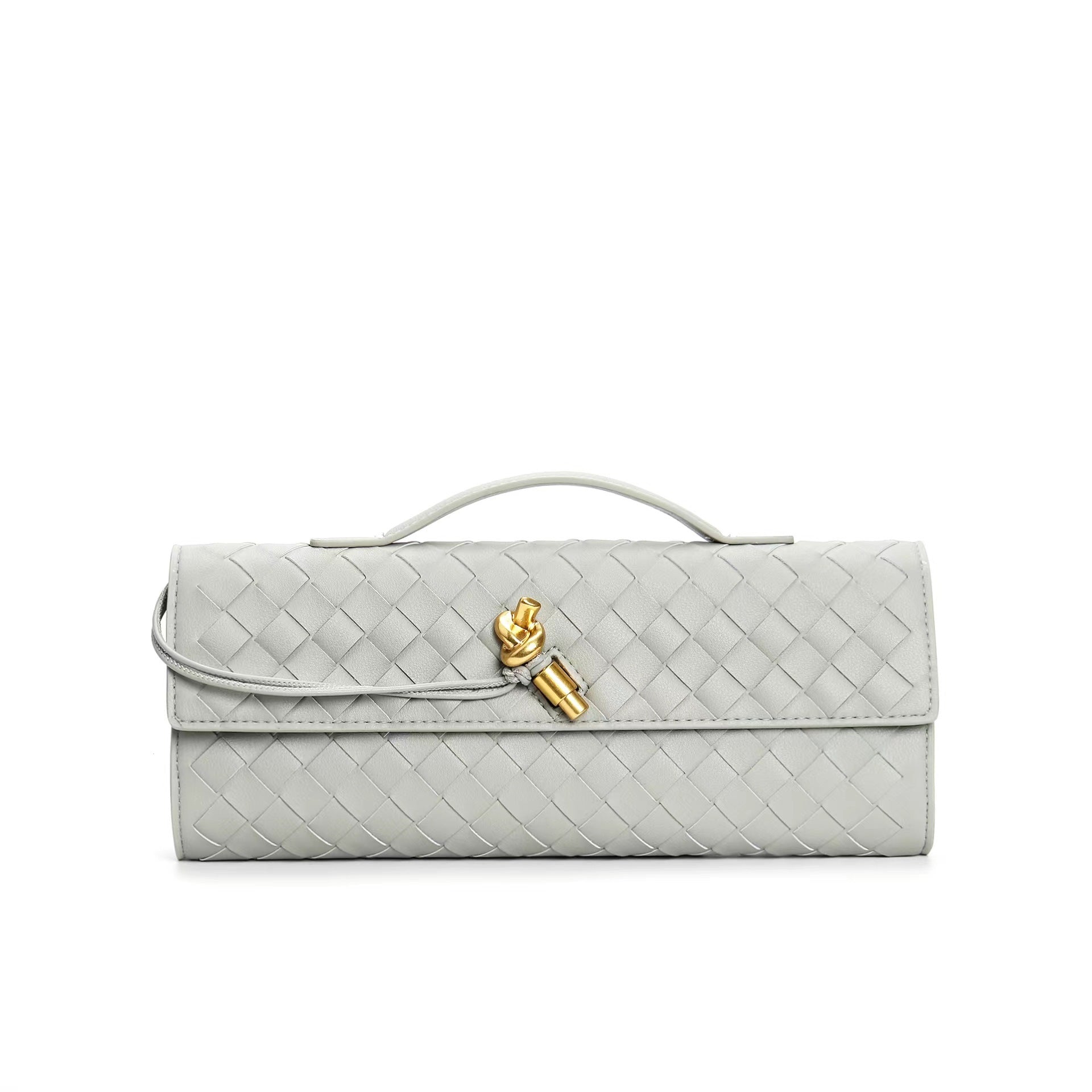 Maisa Schultertasche Damen – Gewebtes Kunstleder, Zeitloses Design 0