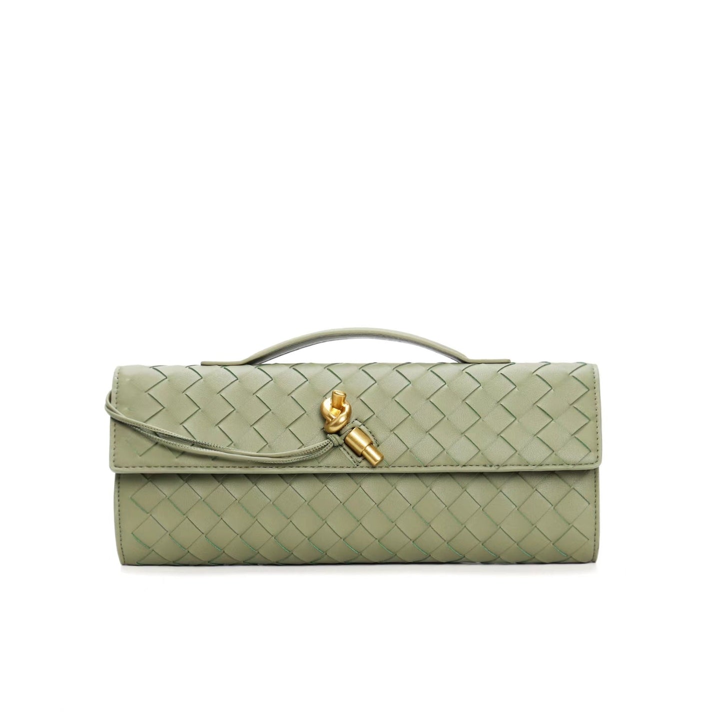 Maisa Schultertasche Damen – Gewebtes Kunstleder, Zeitloses Design 10