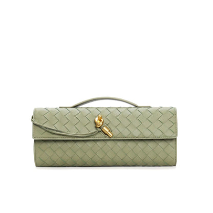 Maisa Schultertasche Damen – Gewebtes Kunstleder, Zeitloses Design 10
