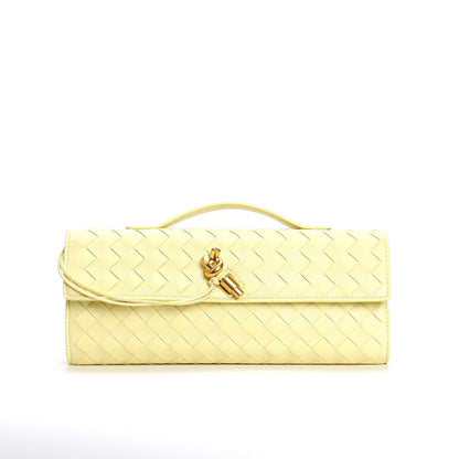 Maisa Schultertasche Damen – Gewebtes Kunstleder, Zeitloses Design 12
