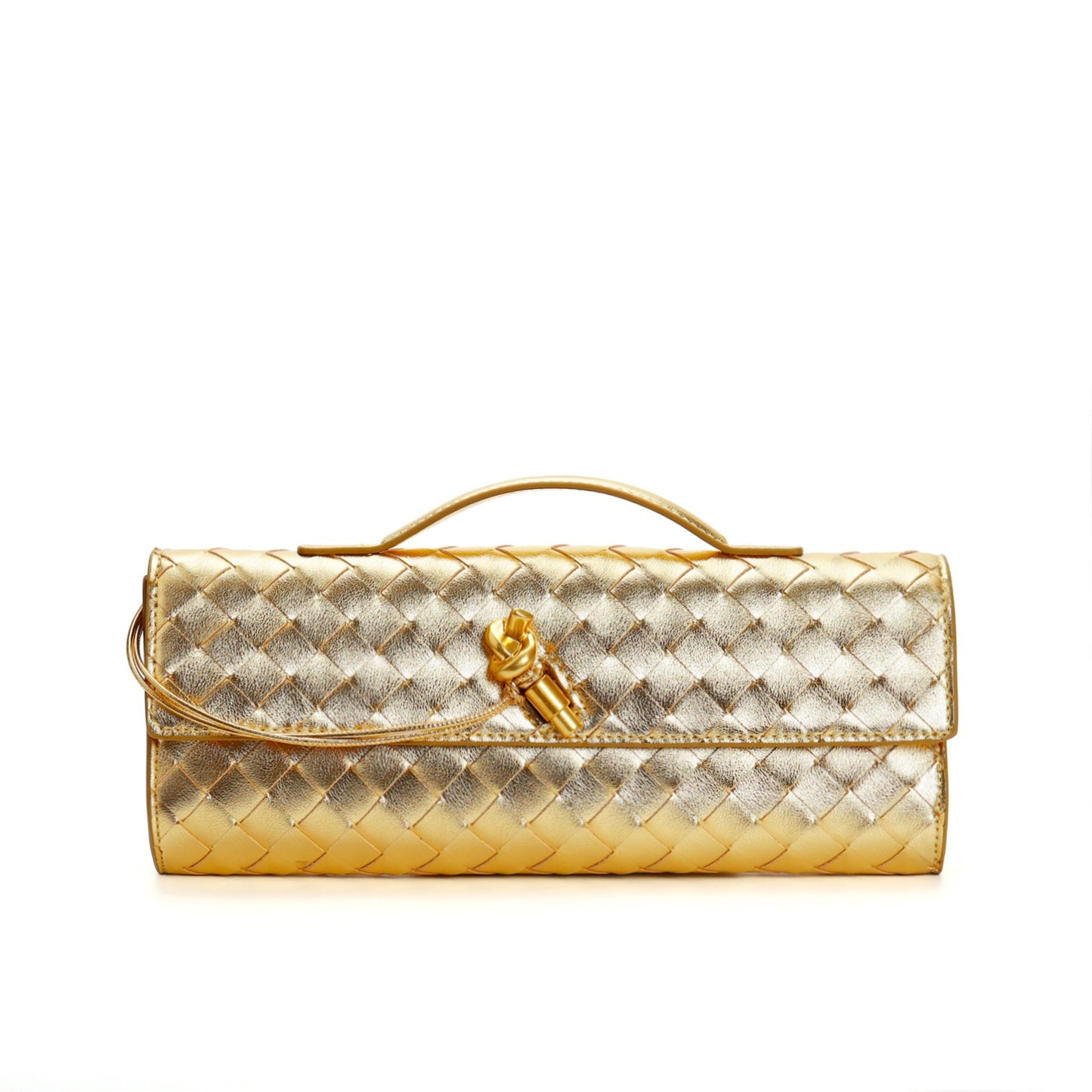 Maisa Schultertasche Damen – Gewebtes Kunstleder, Zeitloses Design 16