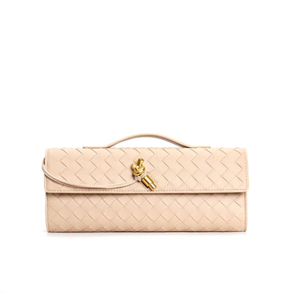 Maisa Schultertasche Damen – Gewebtes Kunstleder, Zeitloses Design 3